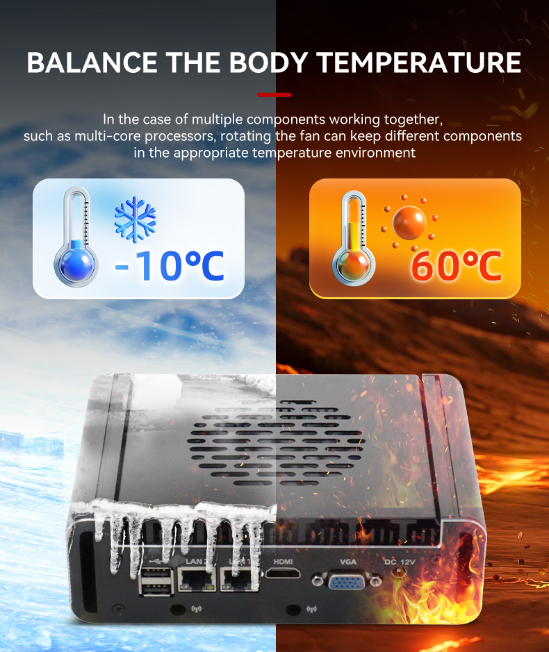 wide temperature embedded edge computer