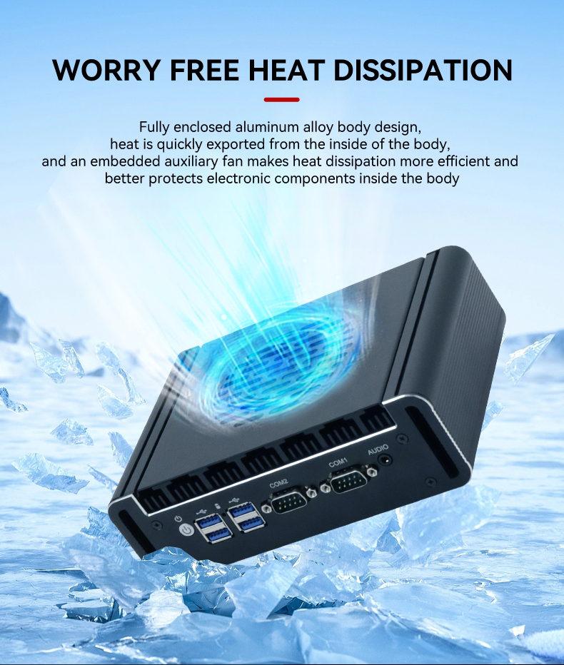 active cooling ventilation mini pc