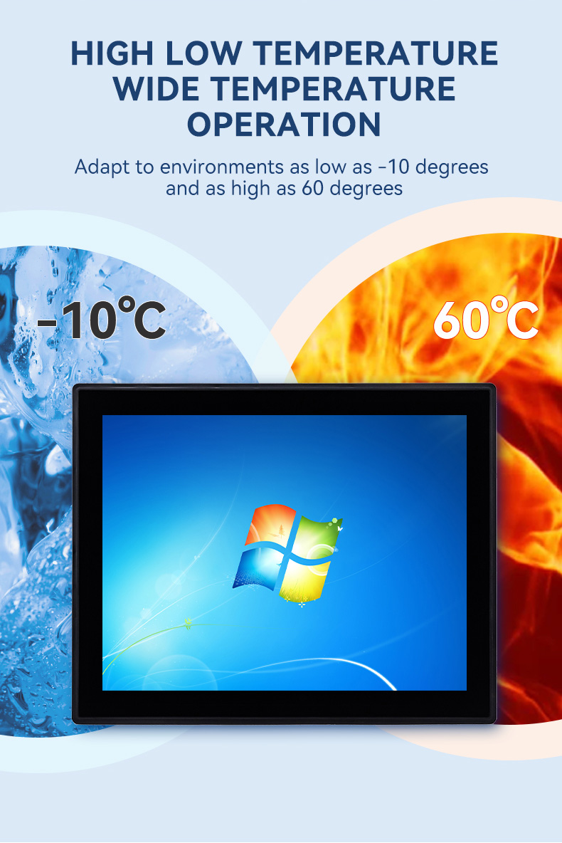 Wide temperature Industrial Panel PC