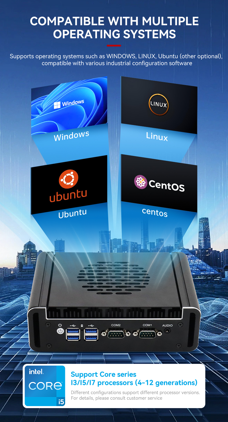 industrial pc operation system
